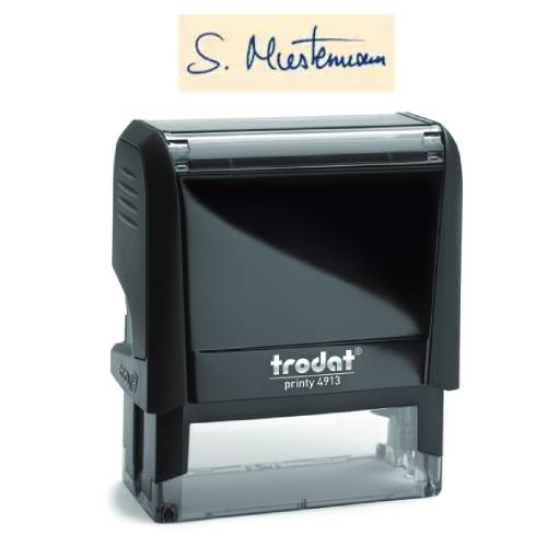 Unterschriftsstempel